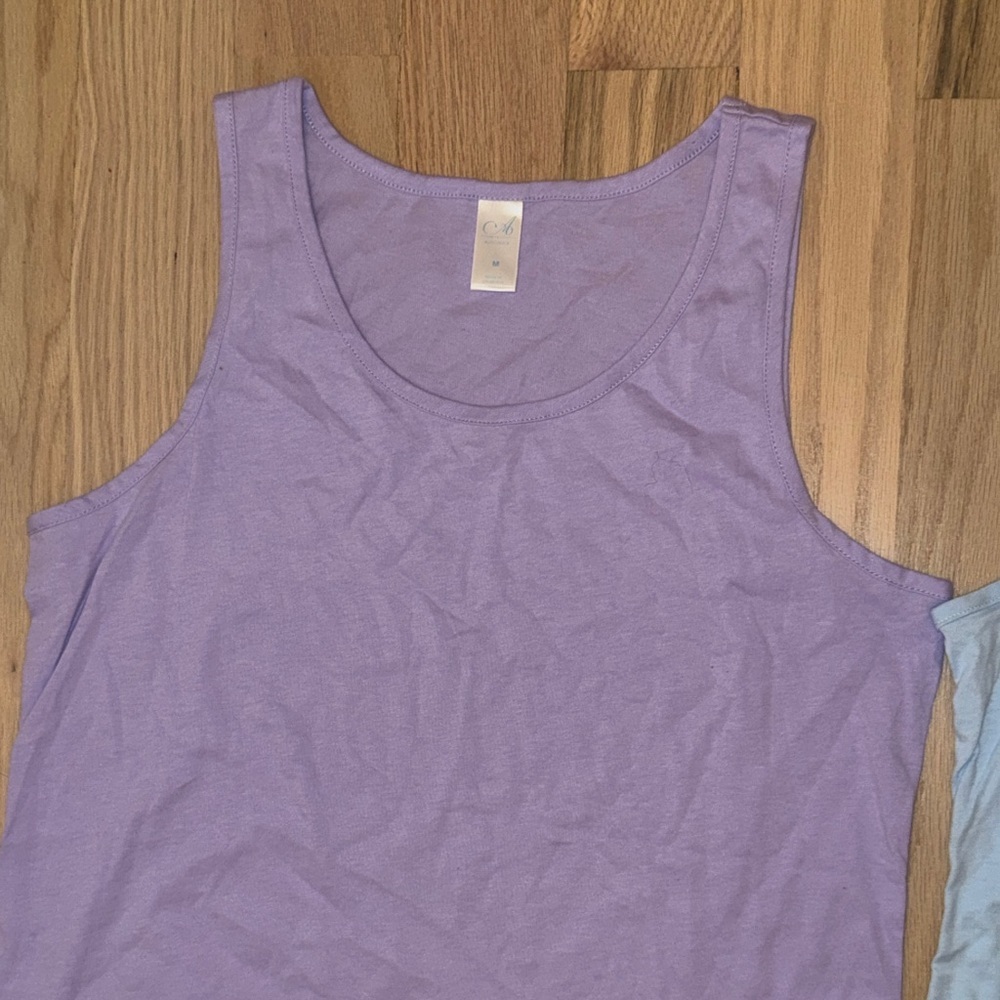 Adonna Light Blue Tank Top - Picture 4 of 6